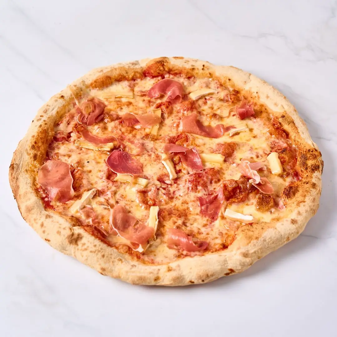 Pizza Brie y Prosciutto