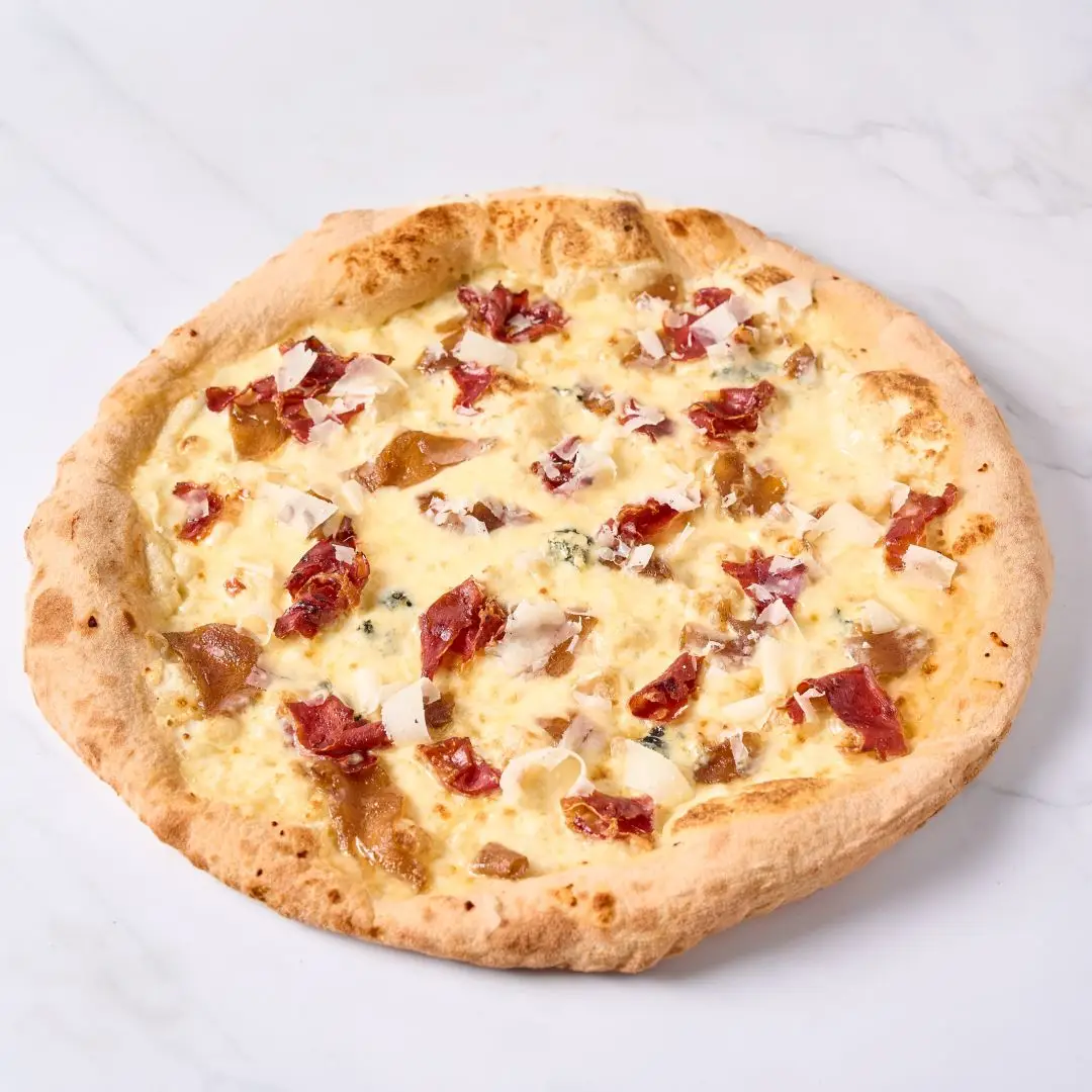 Pizza Peras Caramelizadas