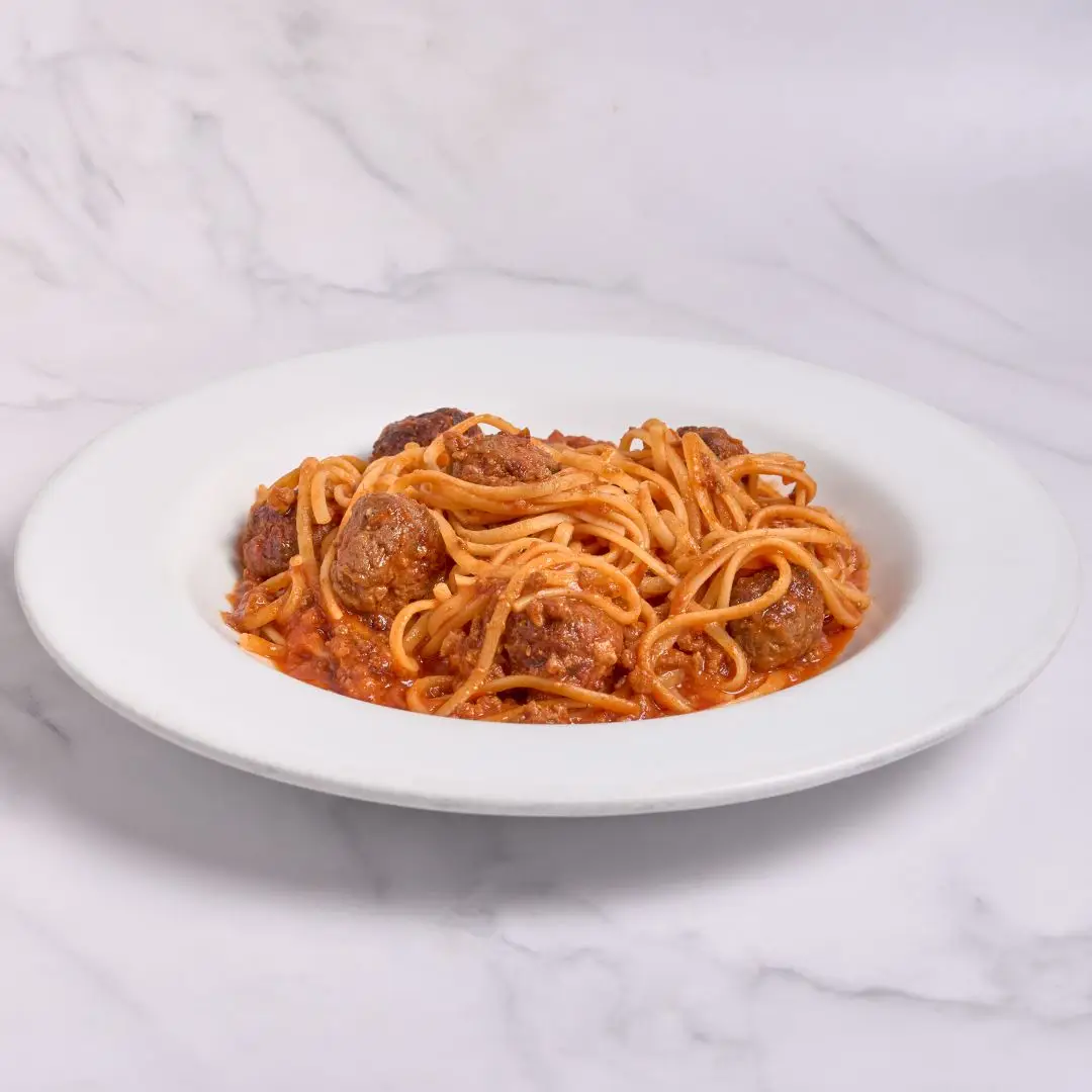 Linguine Meatballs